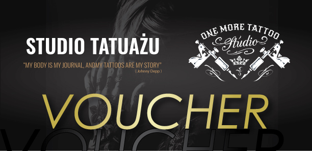 Voucher na tatuaż One More Tattoo